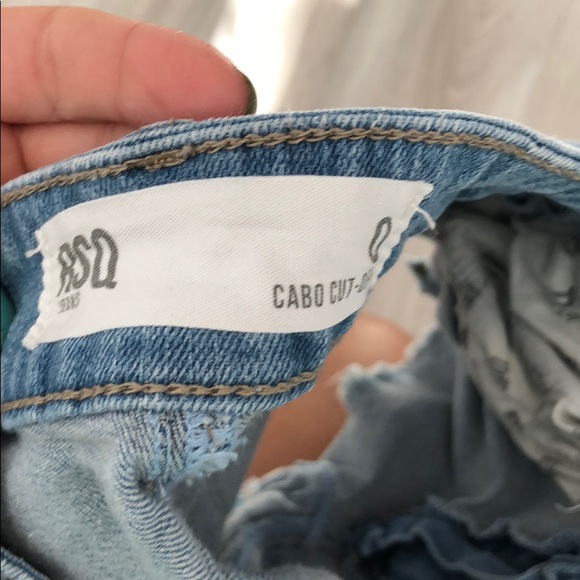 RSQ tully’s brand jean shorts size 0 - Picture 4 of 4